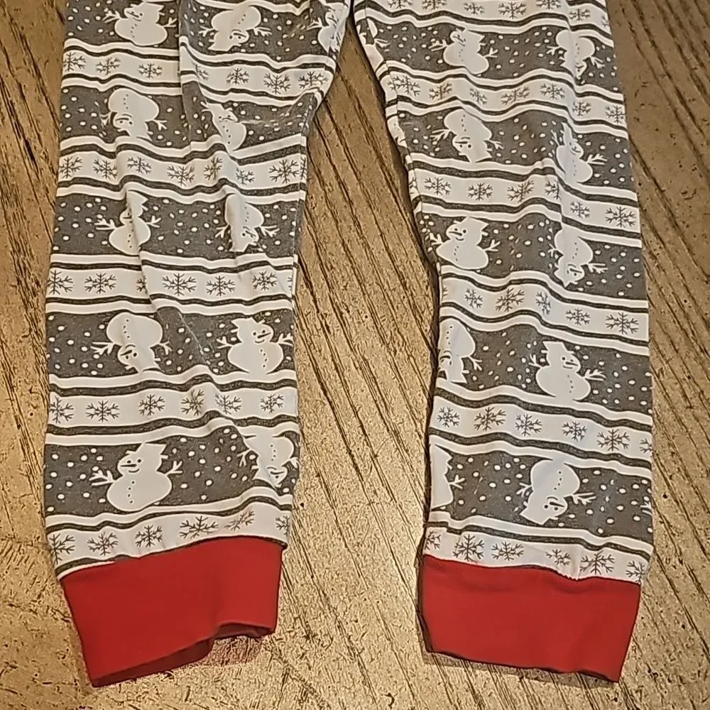 Snowman pj pants size 7